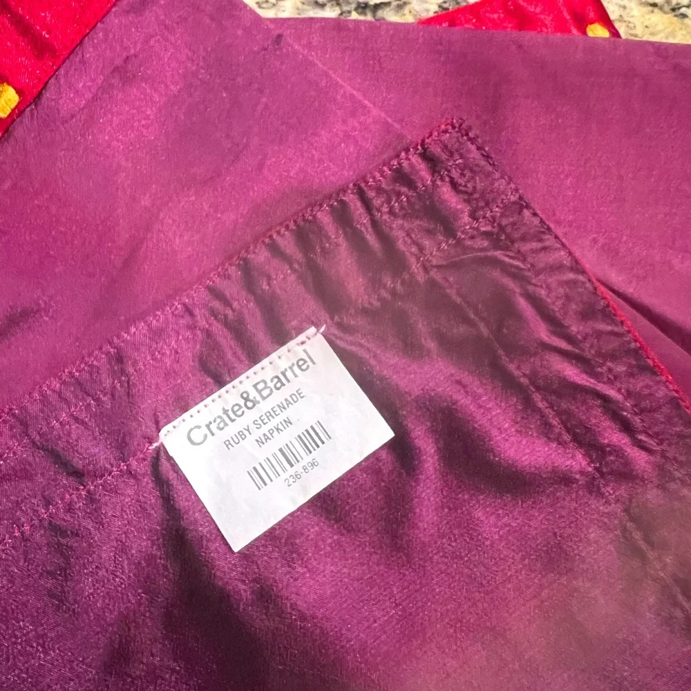 Crate&Barrel gorgeous plum