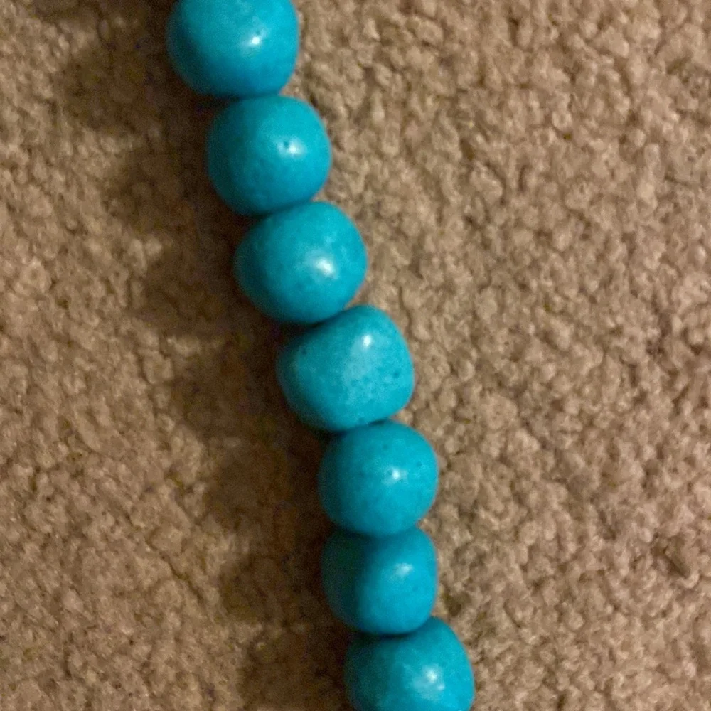 Pottery Barn turquoise blue