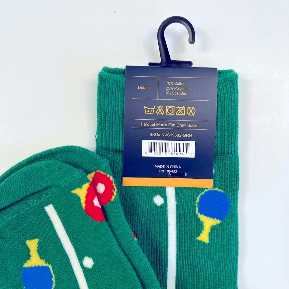Crew Socks - Ping Pong - NWT