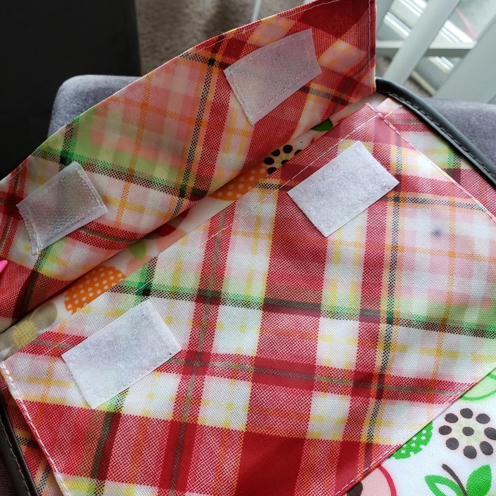 Thirty-One Tri Fold Tablet Organizer iPad Ereader Kindle Vinyl Coated Fabric