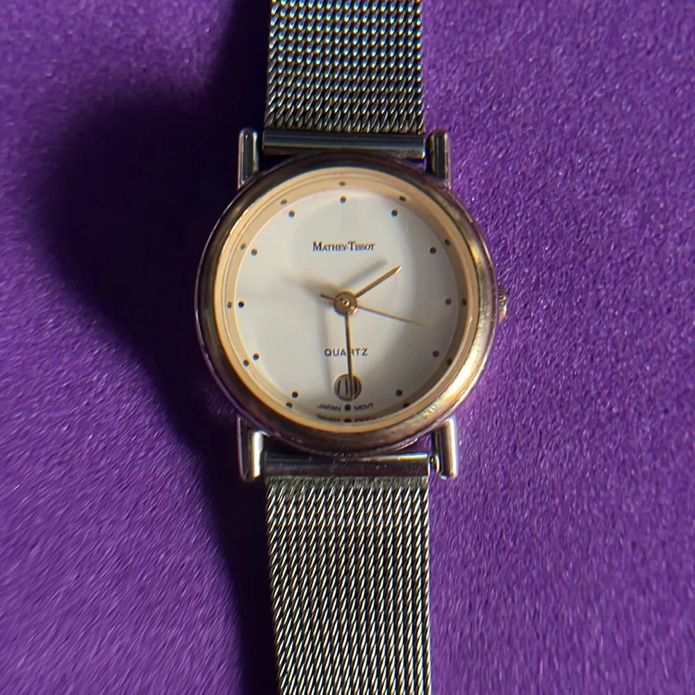 Mathey-Tissot stainless from quartz
