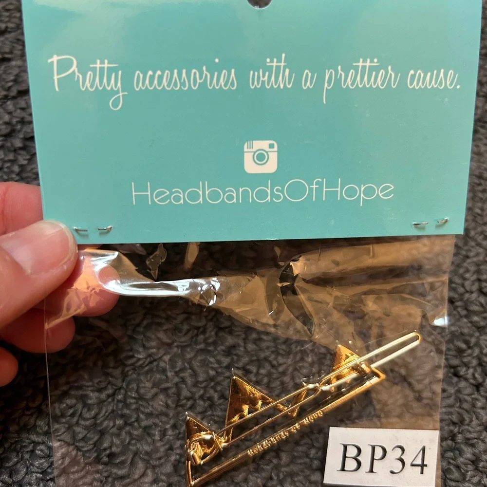 HeadbandsOfHope nwt gold