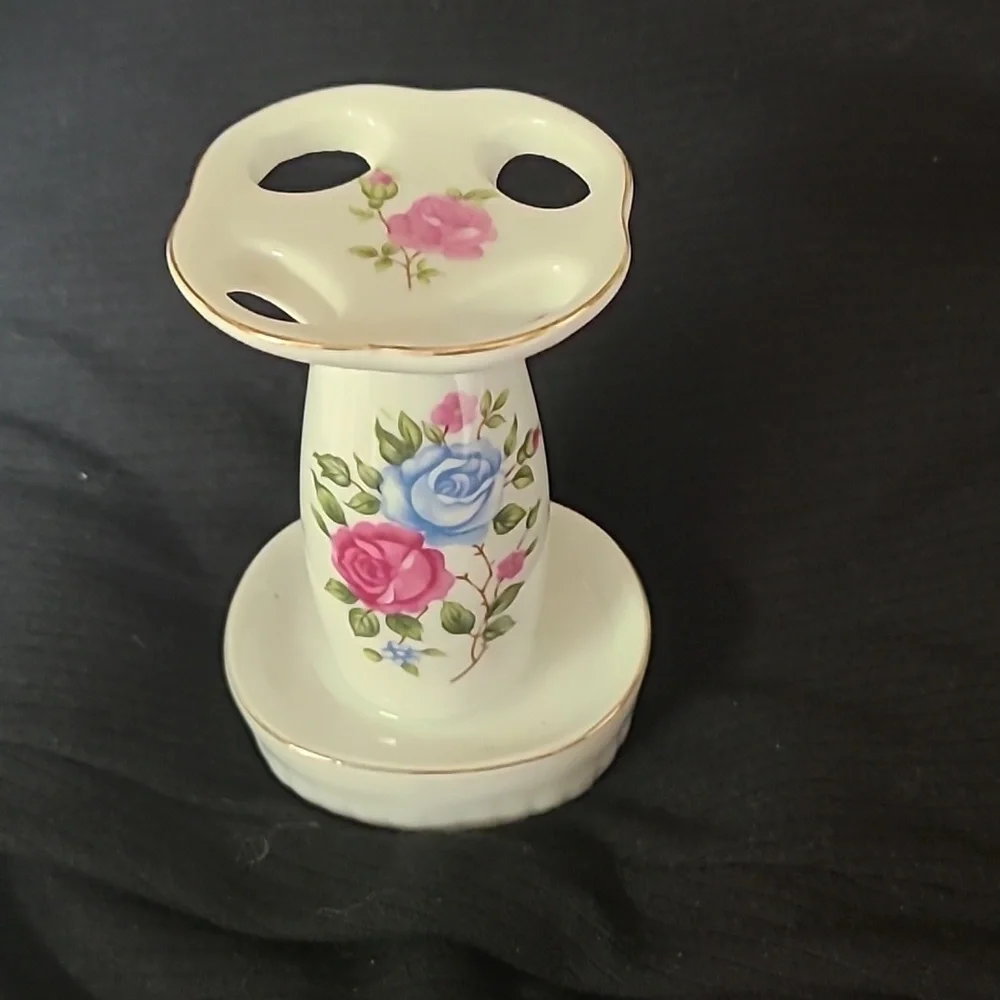 Vintage floral porcelain