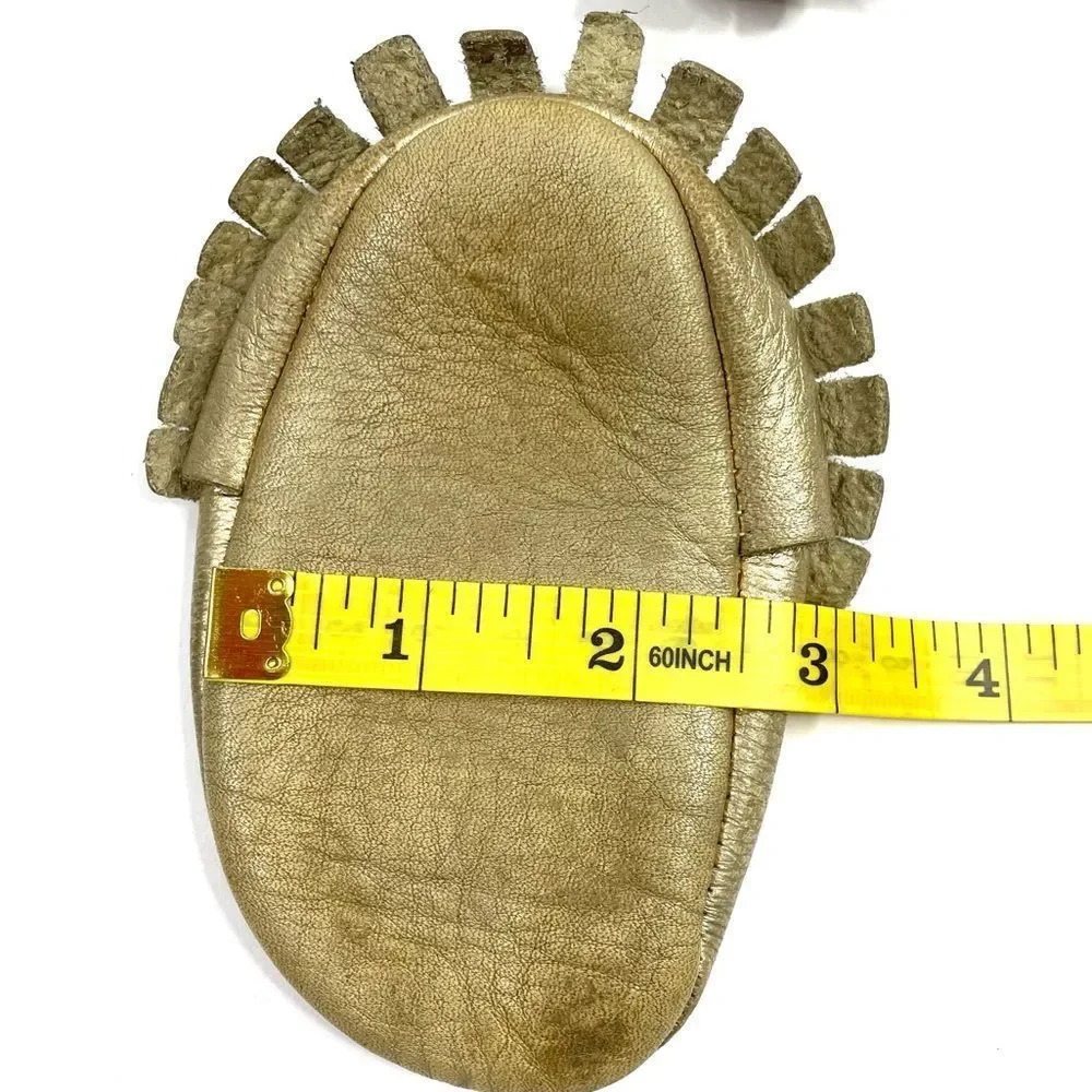 N/A gold leather
