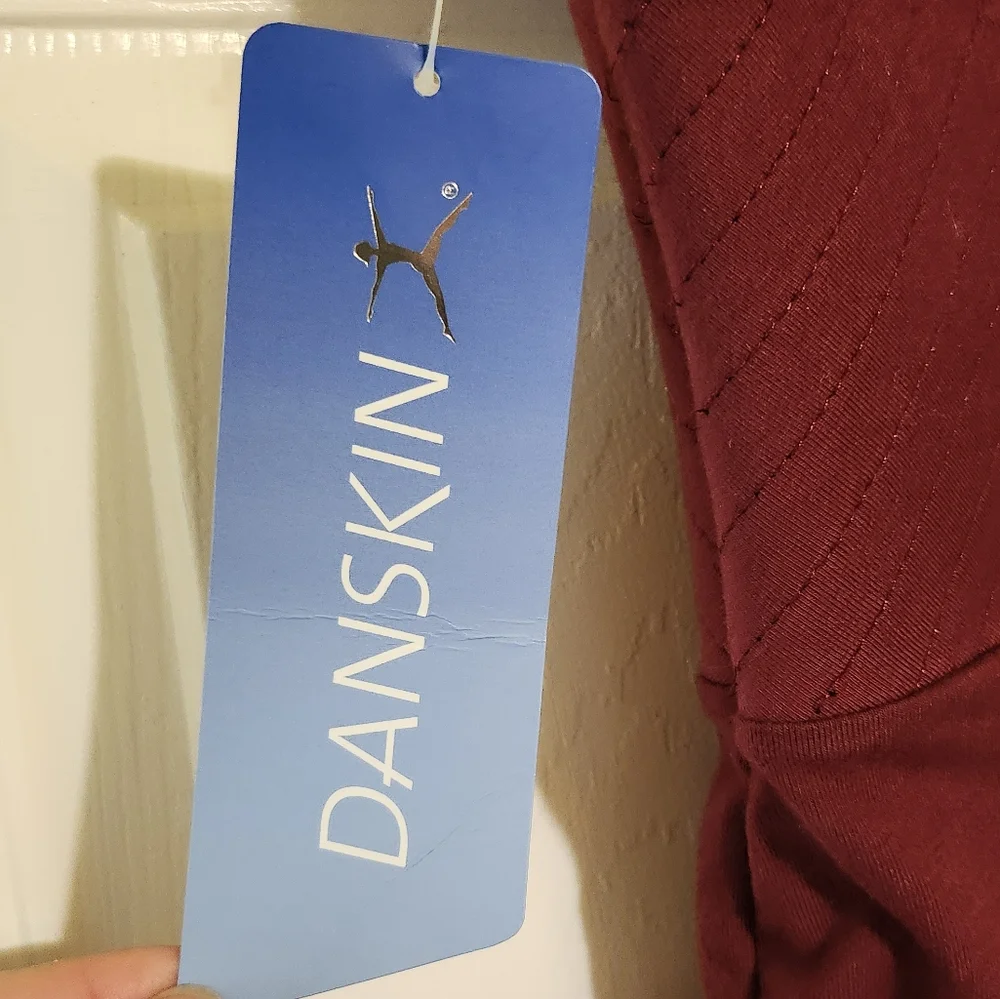 NWT Danskin Quilted Cami Ballet Leotard