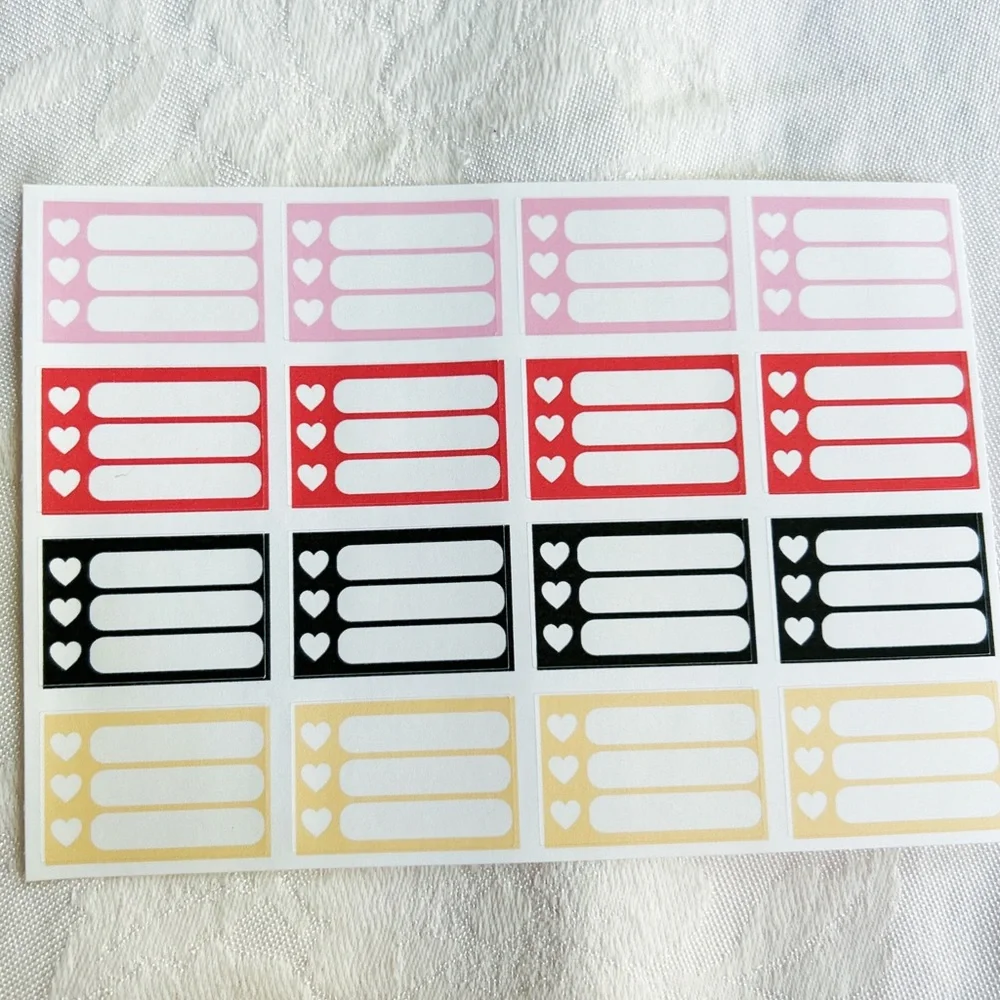 homemade planner sticker
