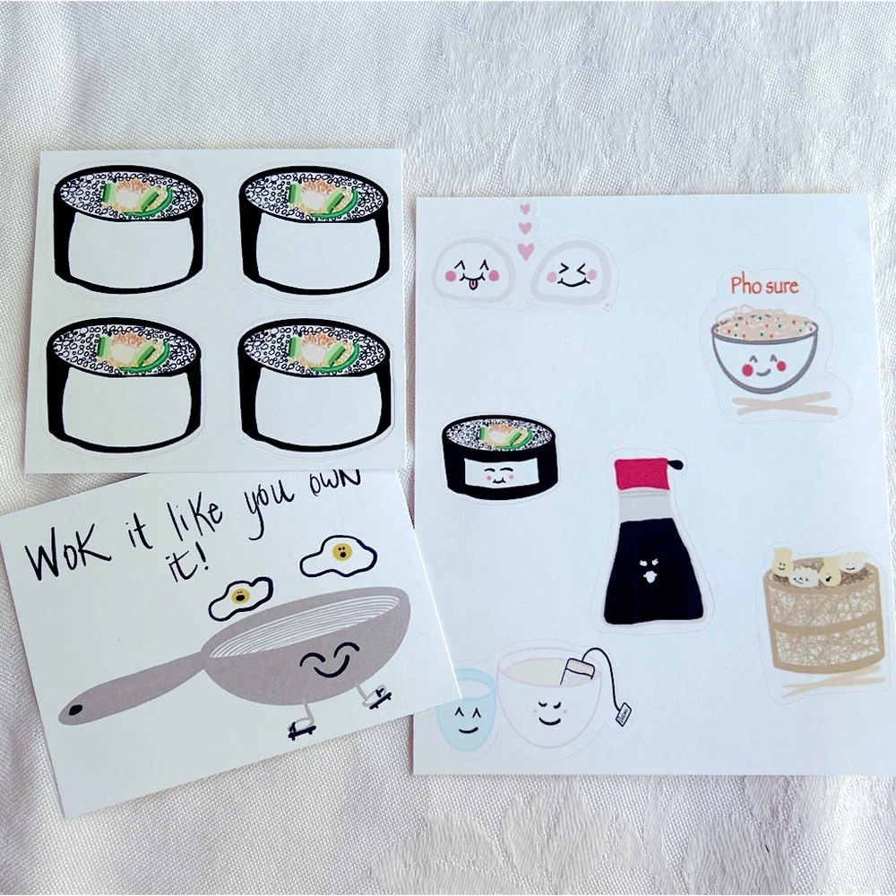 homemade planner sticker