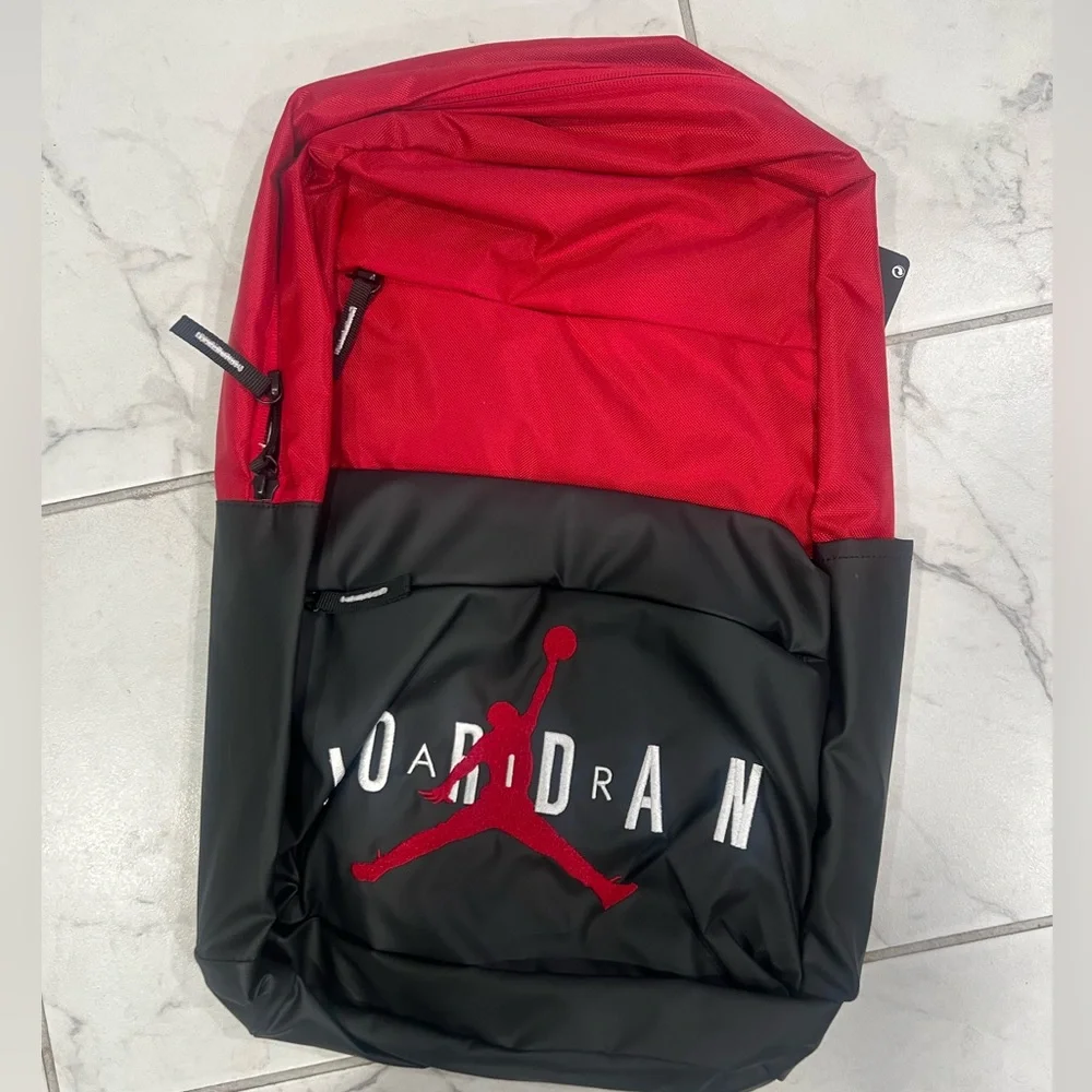 NWT Jordan Jumpman Pivot Backpack Red/Black 9A0408-KR5 Large Basketball Nike