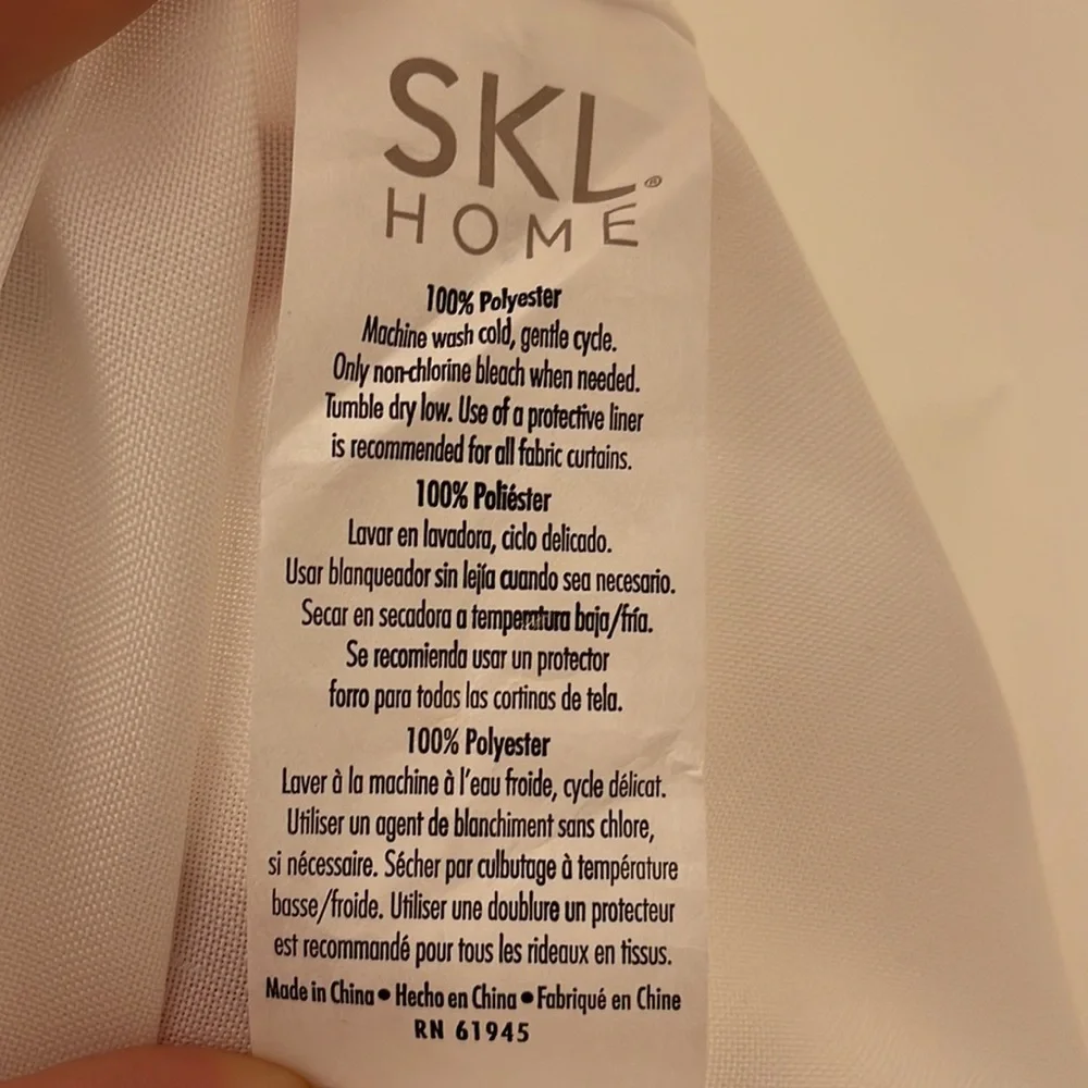 SKL HOME lightweight 100% woven