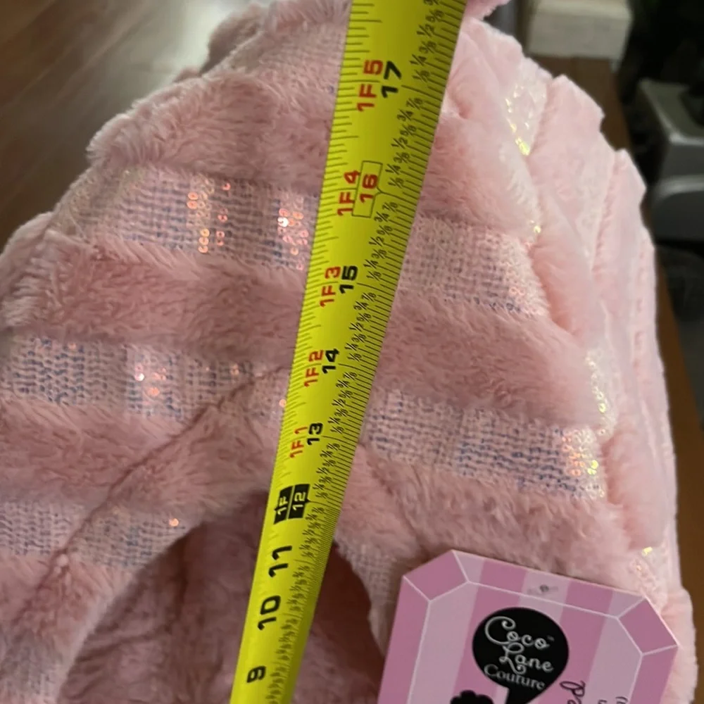 N/A pink sequin