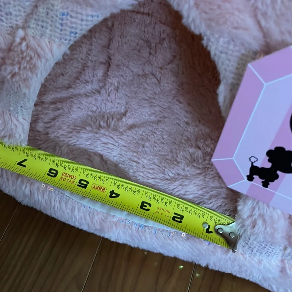 N/A pink sequin