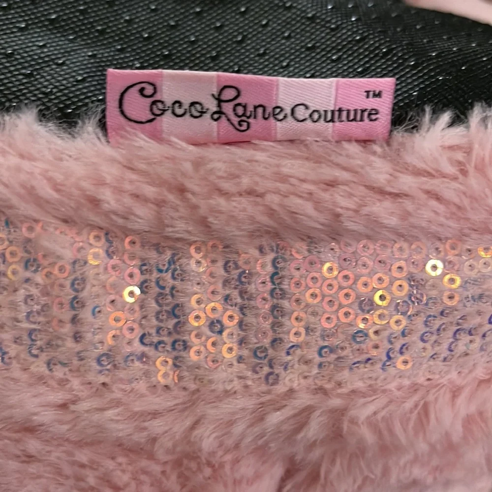 N/A pink sequin