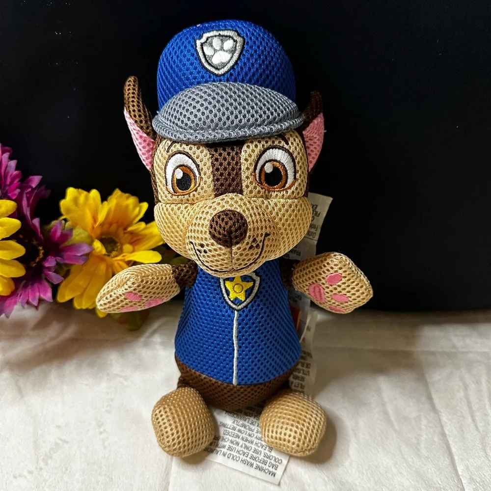 Nickelodeon's Paw Patrol Chase Bath Scrubby Size 7”x 11” NWOT