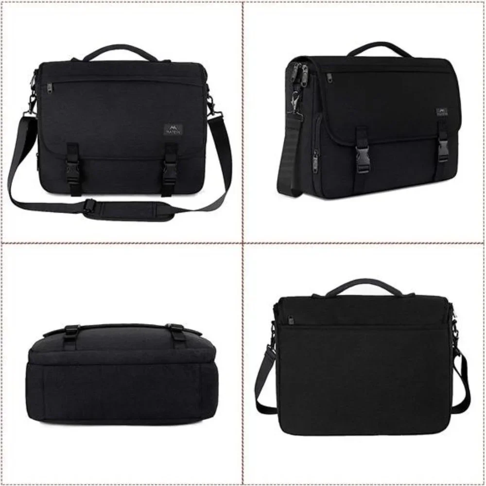 Messenger Bag for Men Women Briefcases Lightweight Men's Laptop Bag 15.6 inch