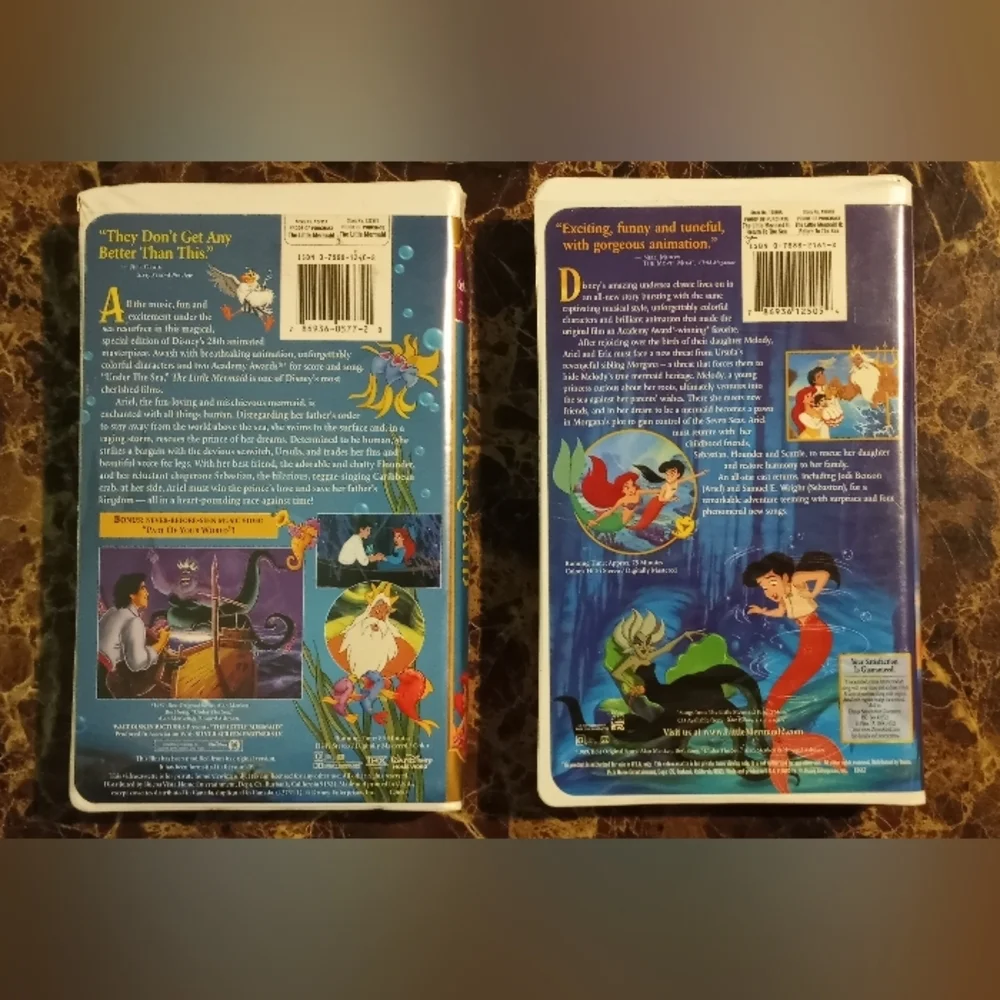 Disney bundle vhs