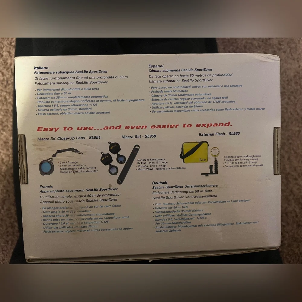 Diving camera