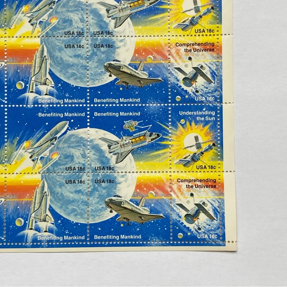 US Postal Service 18¢ 1981 space