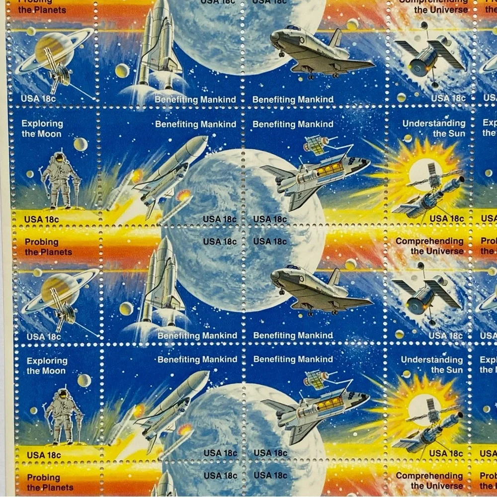US Postal Service 1981 full sheet