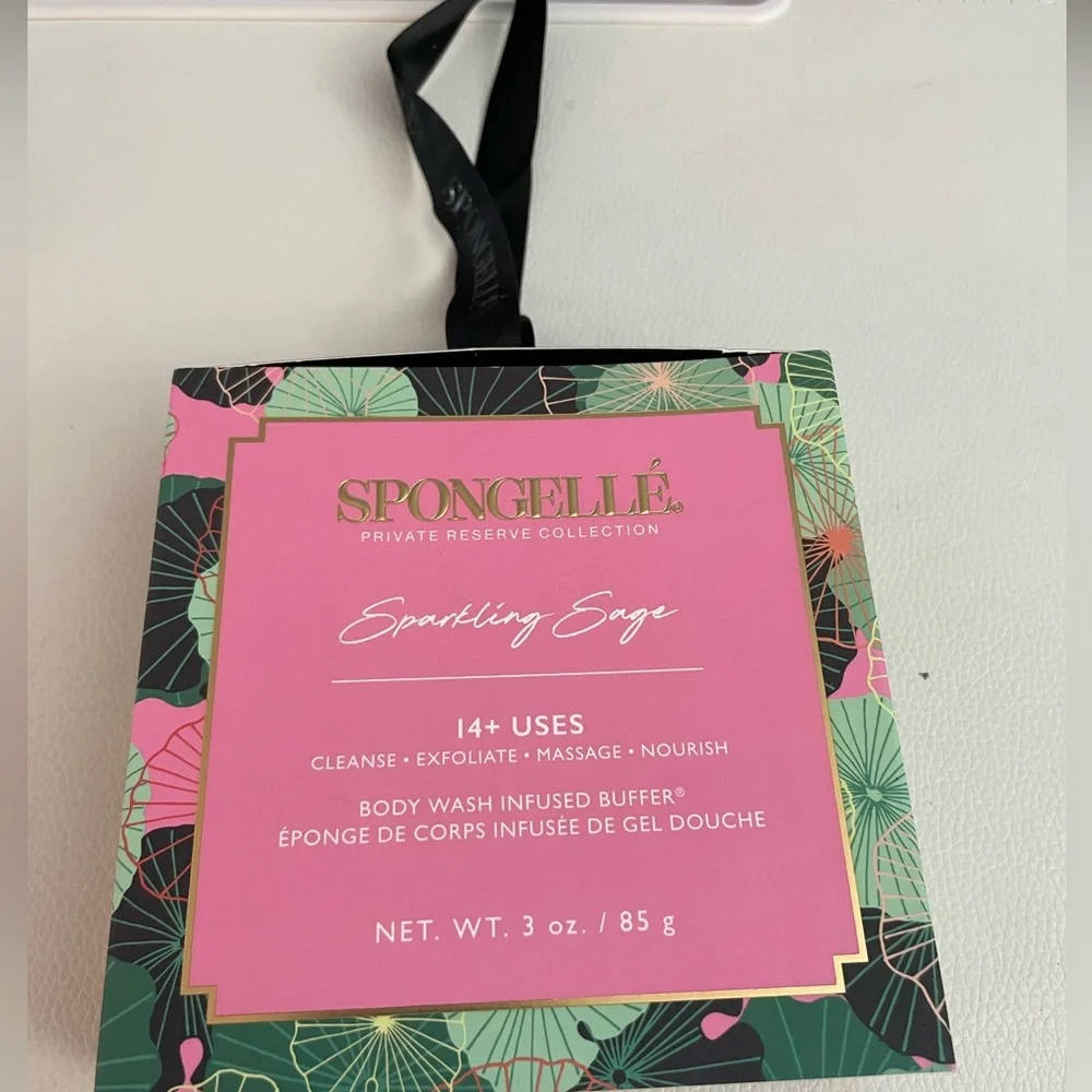 NIB Spongelle sparkling sage