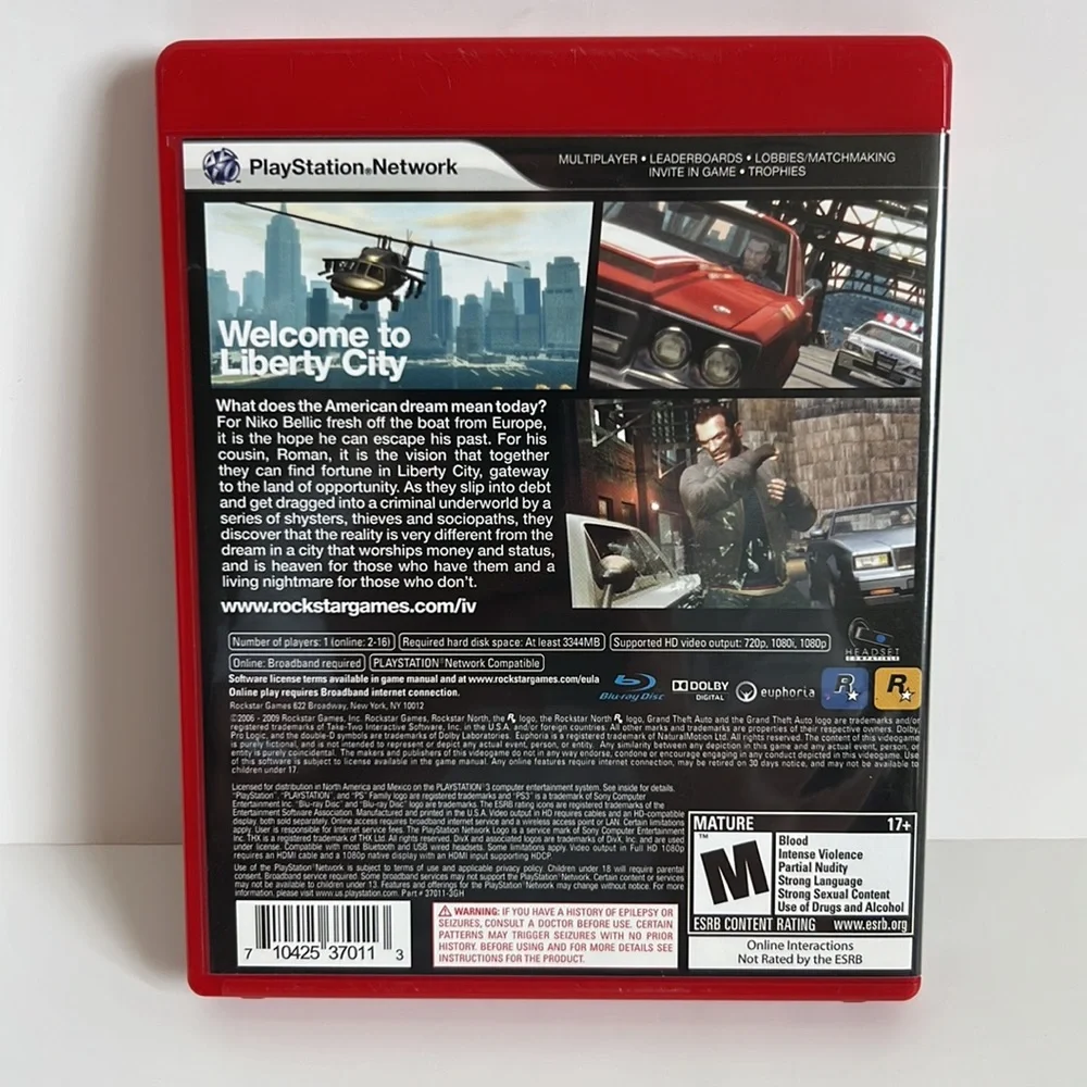 Rockstar Games ps3 grand