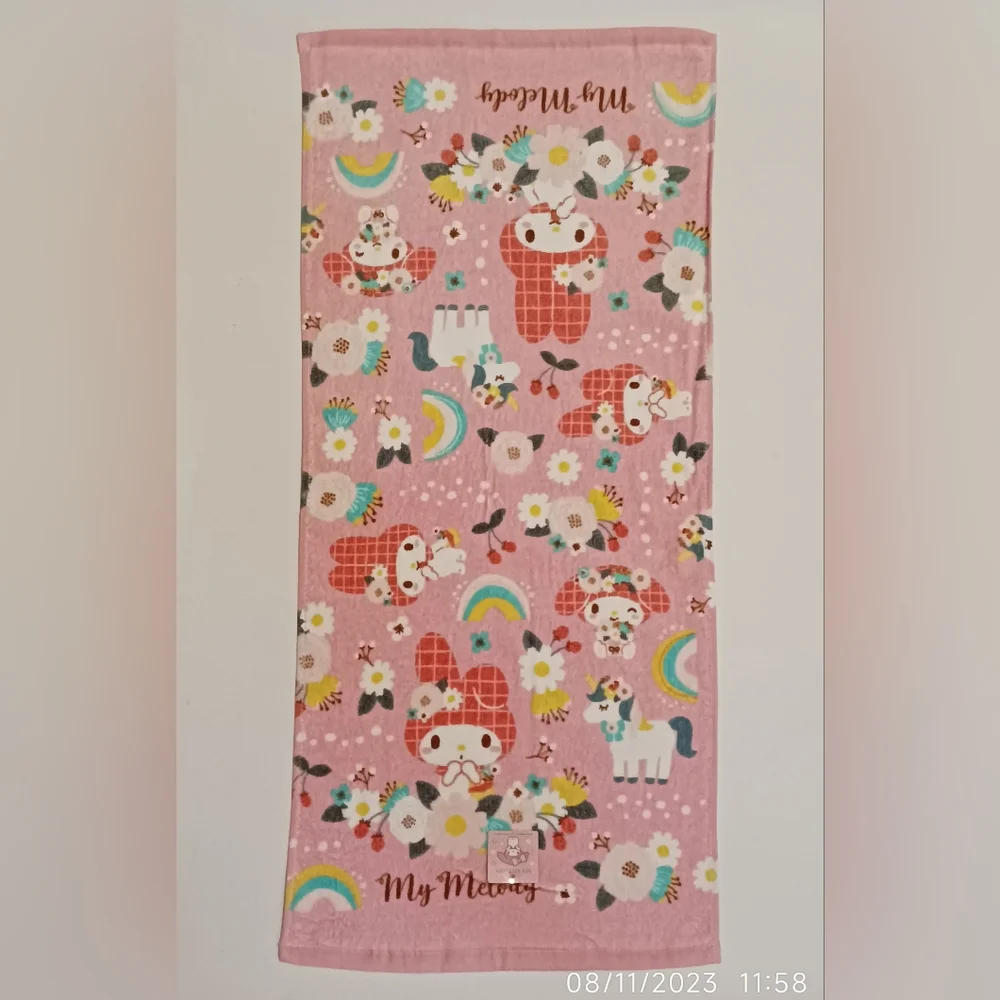 My melody sanrio Scandinavian towel