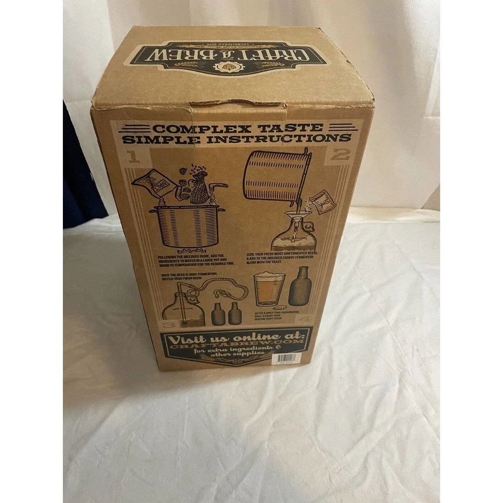 Beer Making Kit- All The Equipment To Brew Your First 1 Gallon Batch
