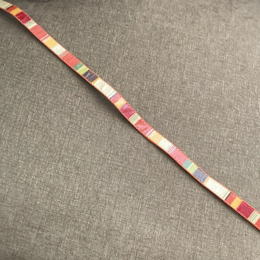 Vintage Multicolor Wet Look Belt One Size