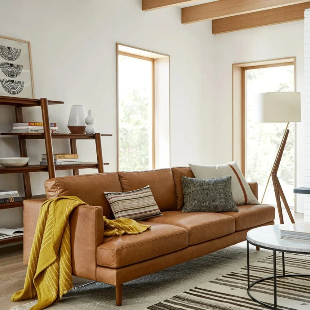 West Elm Soft corded throw