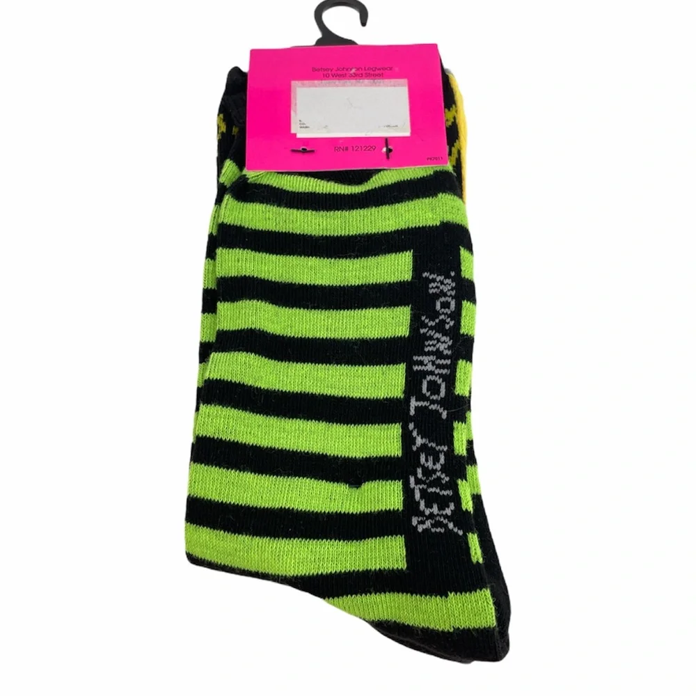 Betsey Johnson cats crew fits