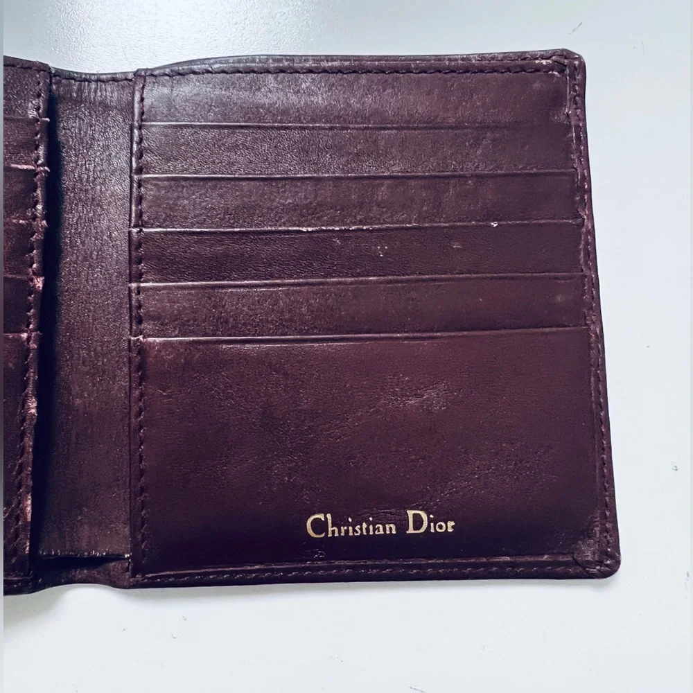 Dior christian wallet