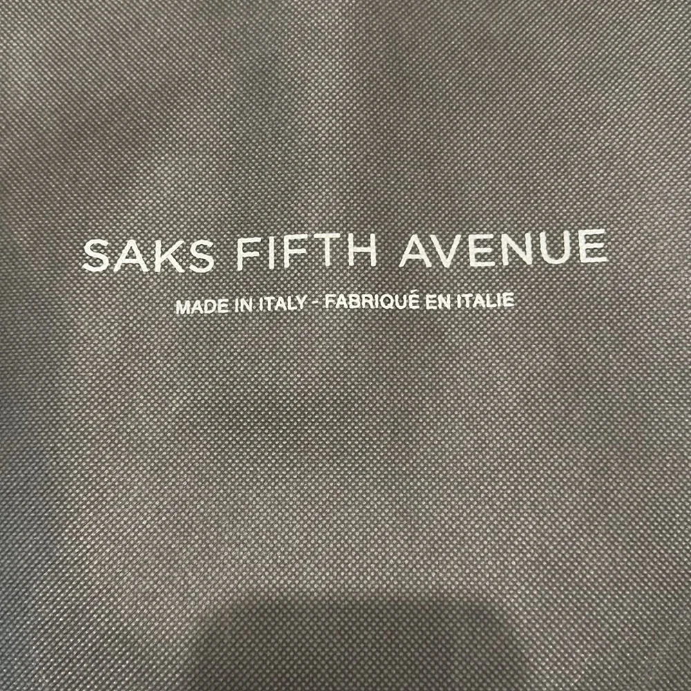 Saks Fifth Avenue garment back