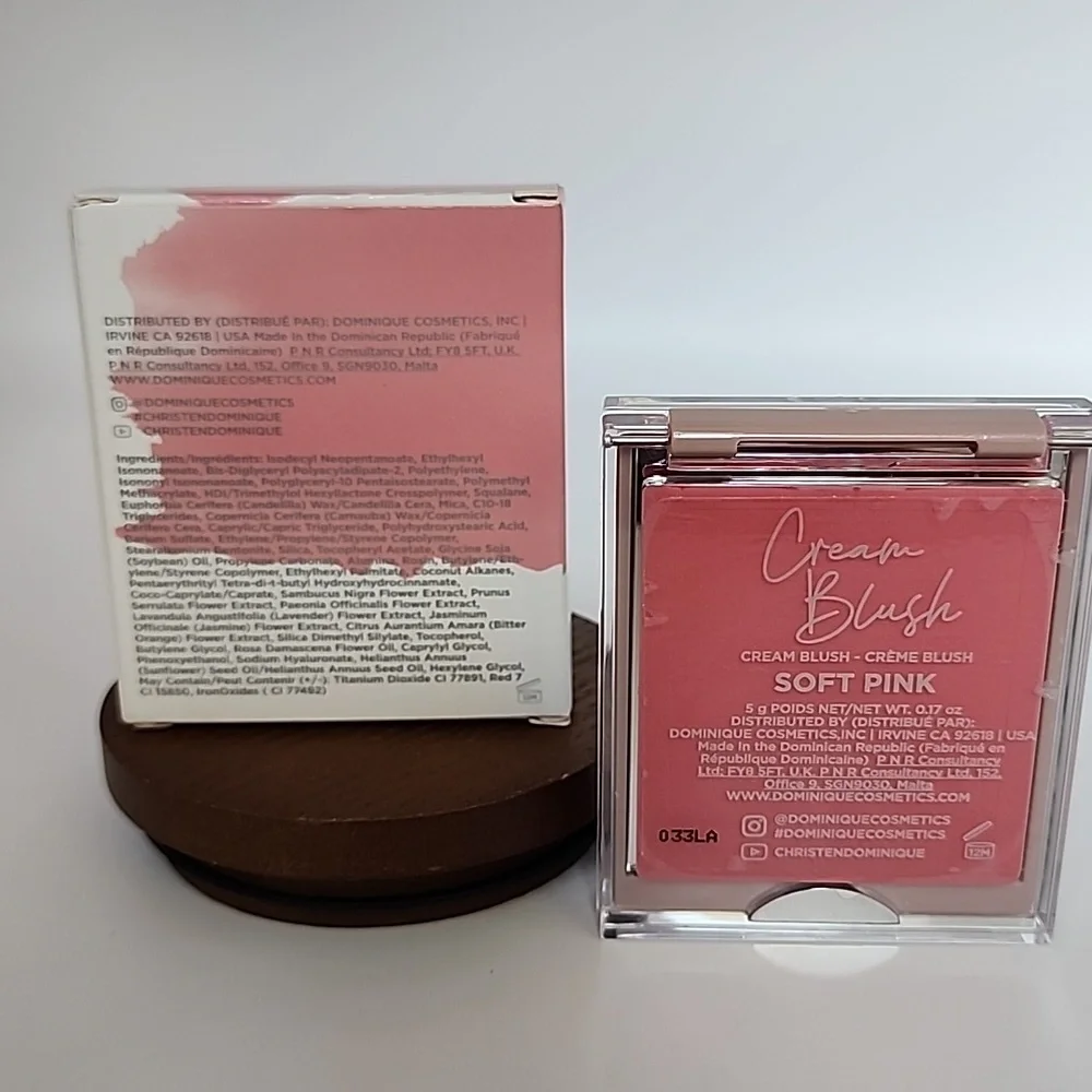 Dominique Cosmetics Cream Blush - Soft Pink