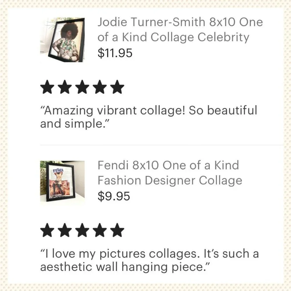 Editorial Collage Wall Art Hailey Bieber Yellow Top Portrait Chic Aesthetic