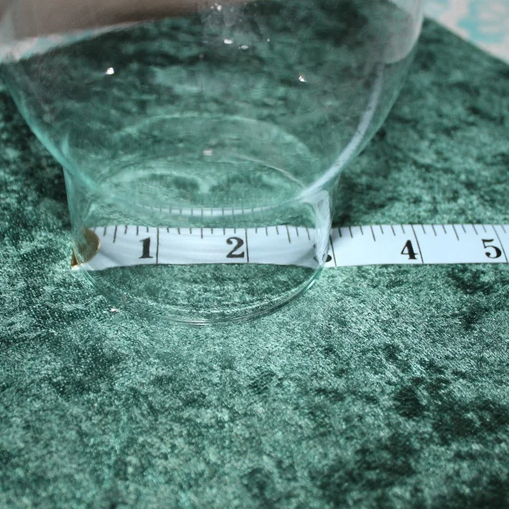EUC Clear Glass 9 Inch Replacement Lamp Chimney