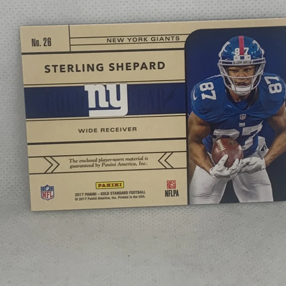 Panini card mint