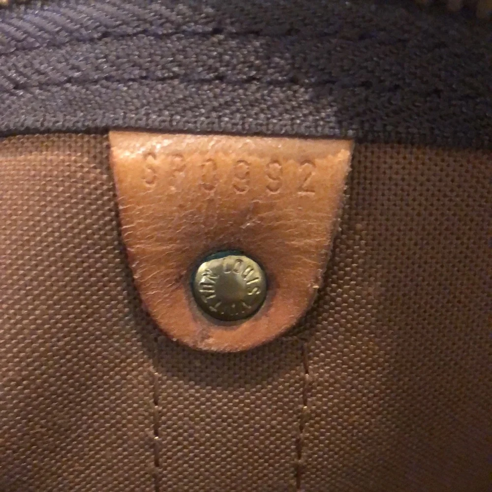 LOUIS VUITTON LV50 Keepall Monogram Canvas Tote Travel Duffle Bag LV 50 SP0992