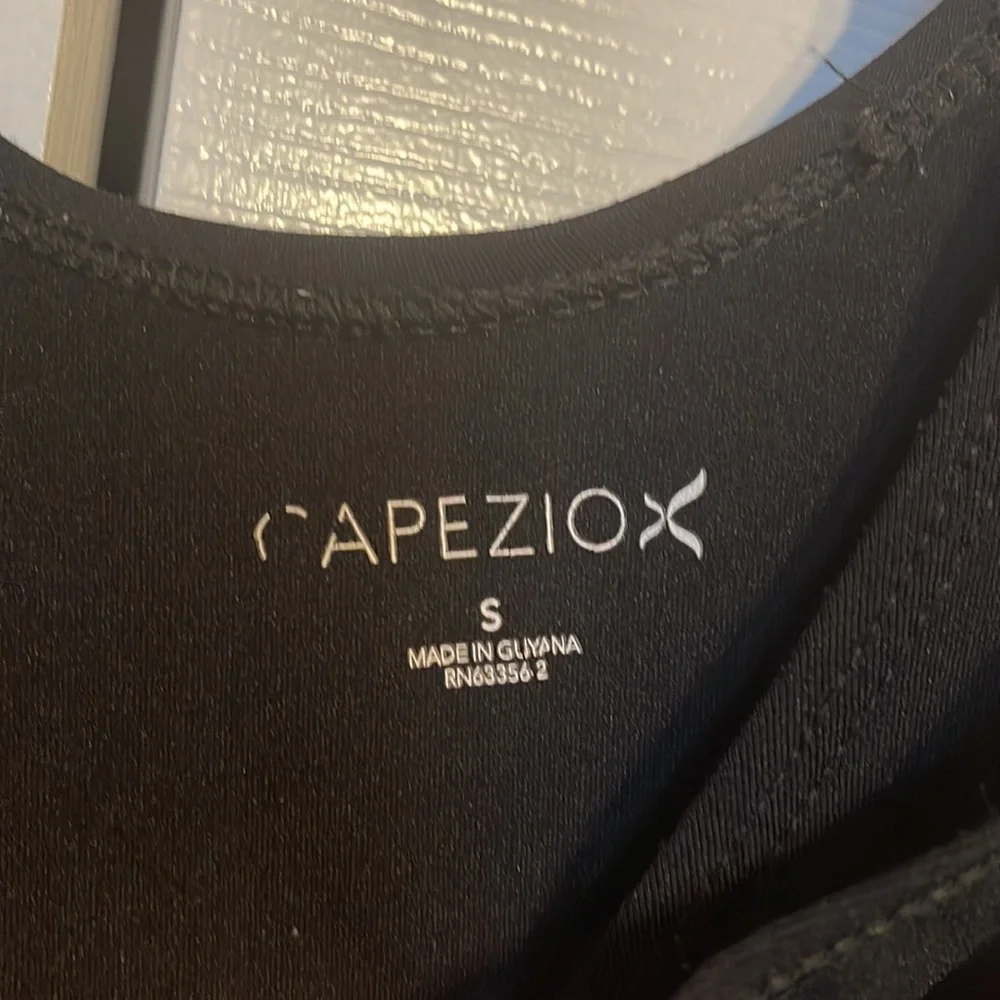 Capezio black sleeveless