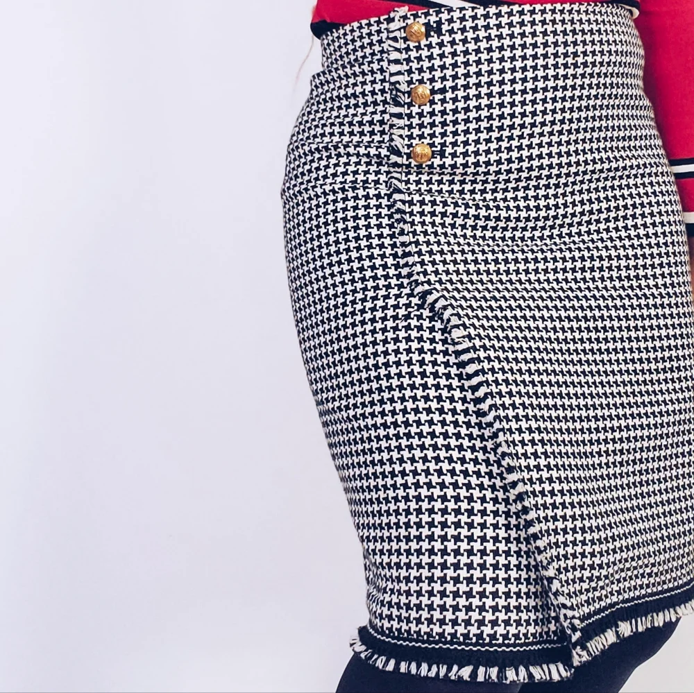 Talbots black white