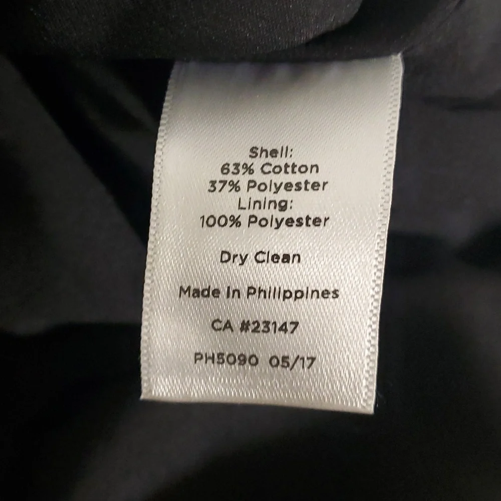 Talbots black white