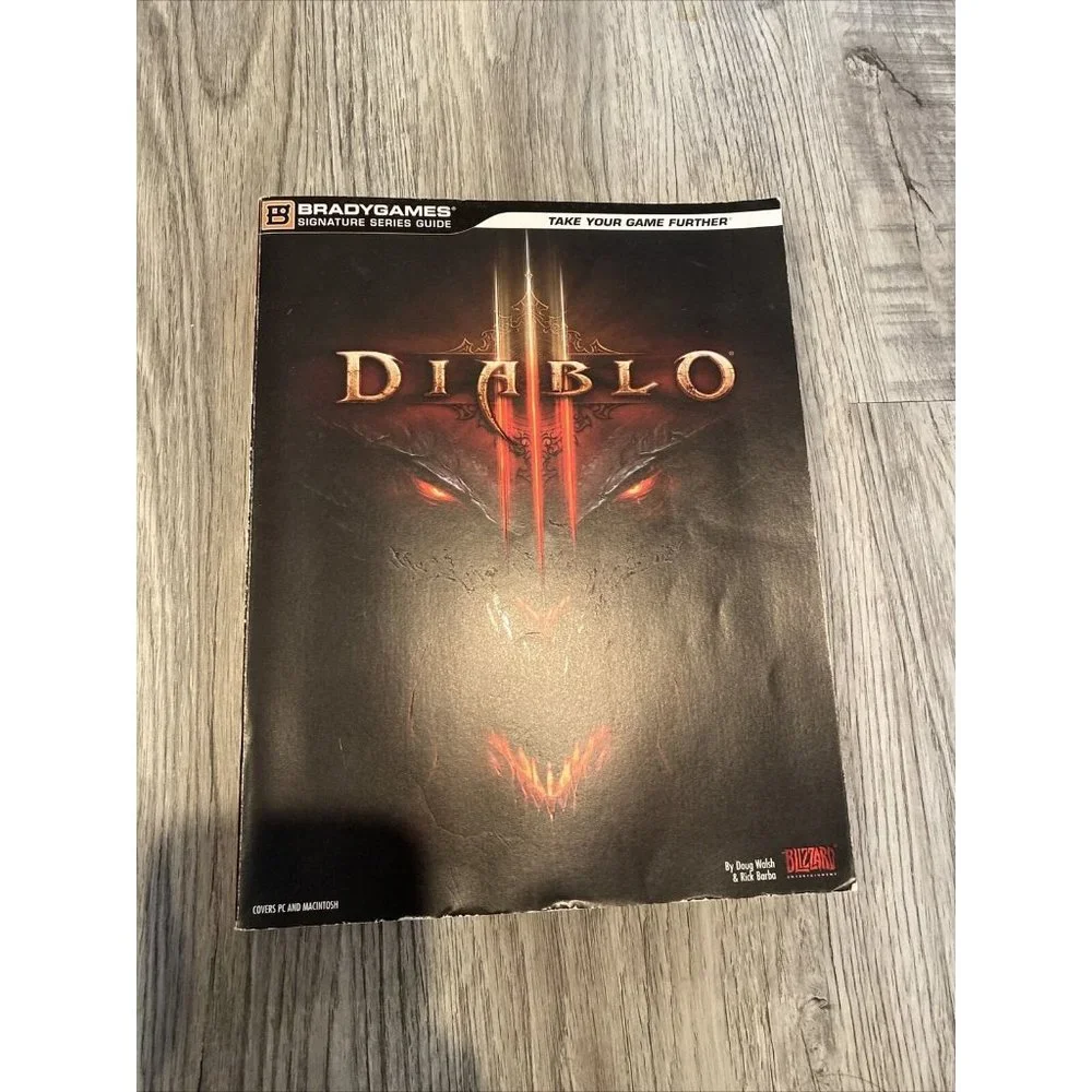 Diablo Battle Chest And Strategy Guide Lot PC Gaming