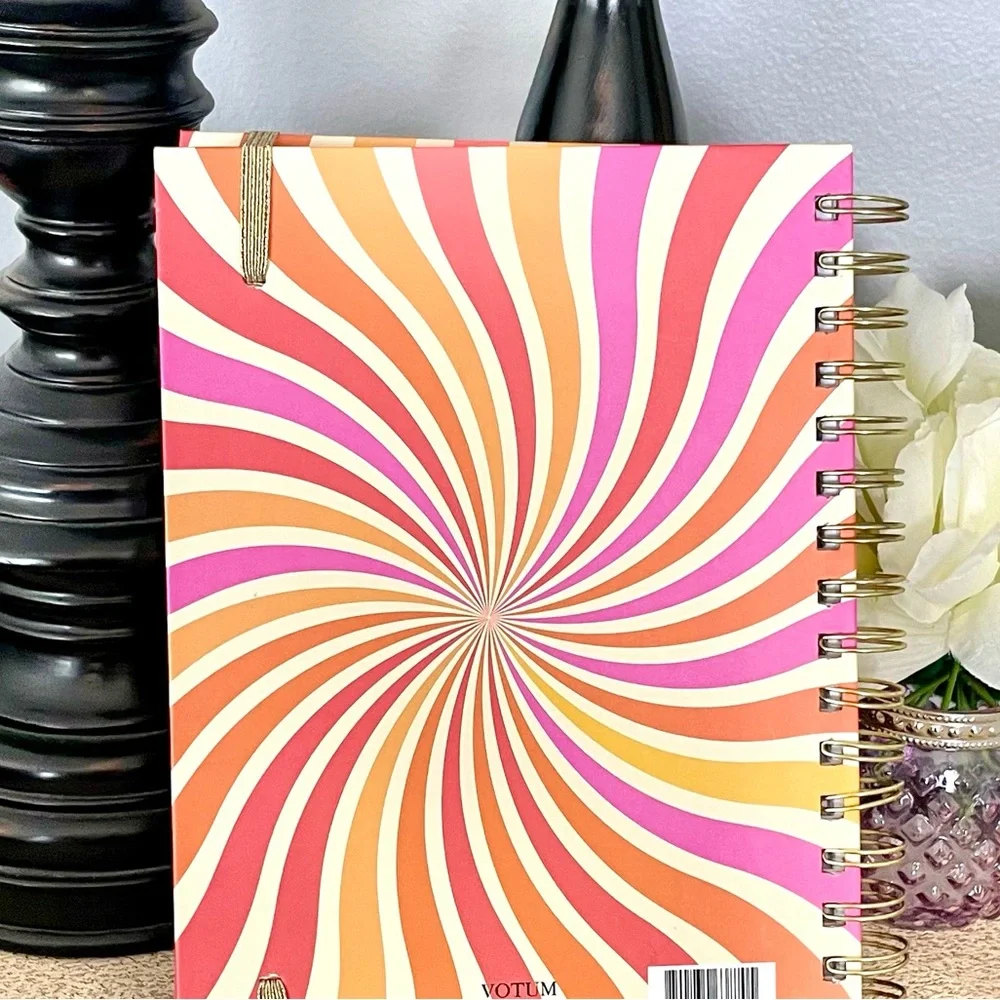 NWT GOOD VIBES ONLY Hardcover Notebook Journal/ 2 Pk Notepads Stationery Bundle
