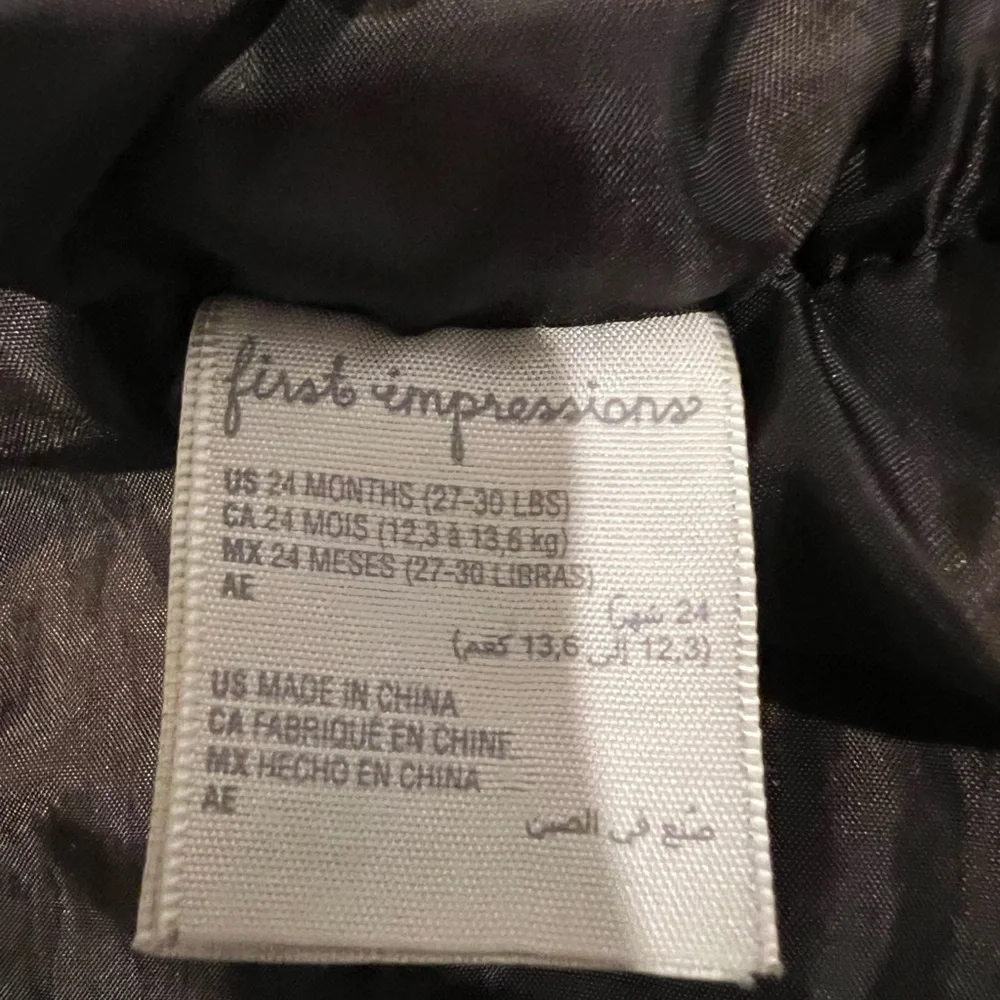 First Impressions fur girl washable