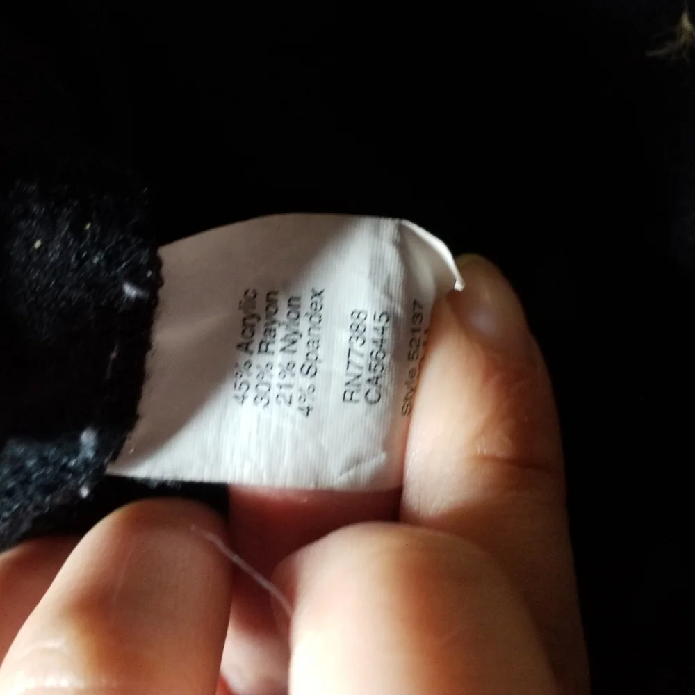 J. Crew black carer