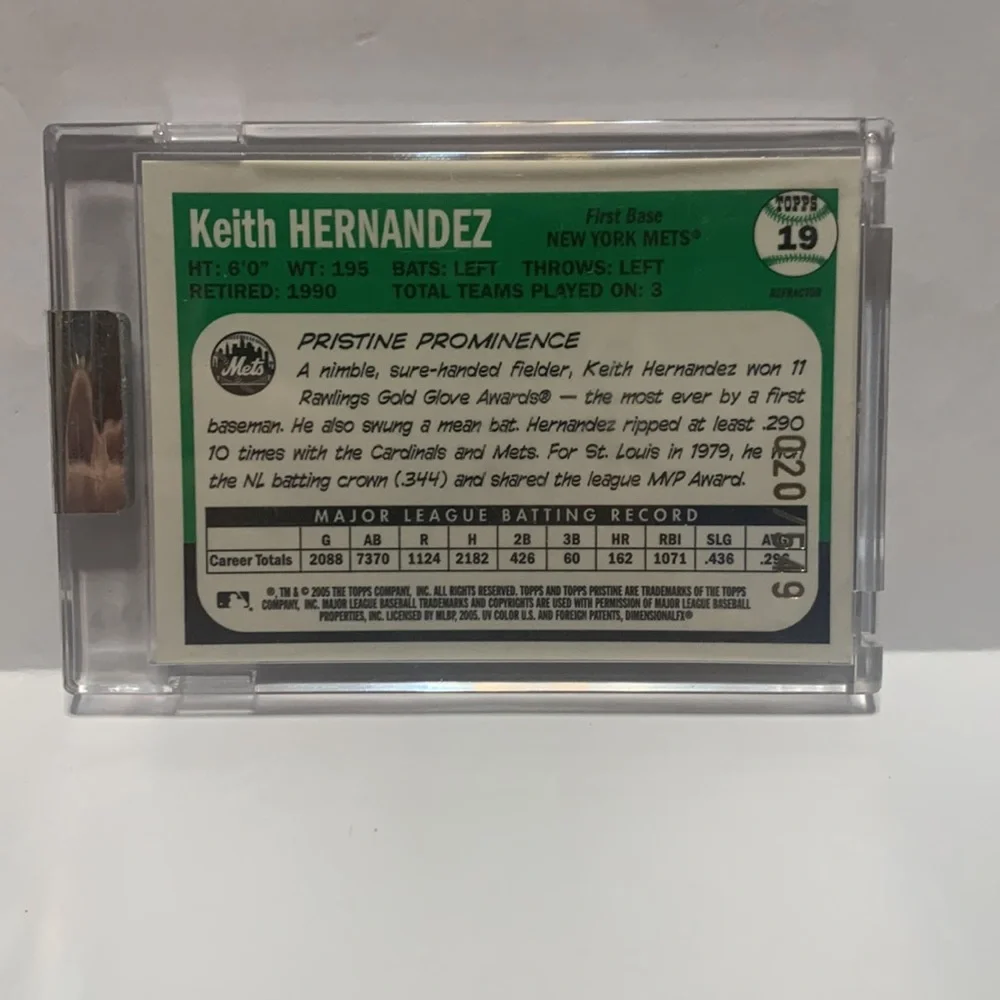 Topps card mint