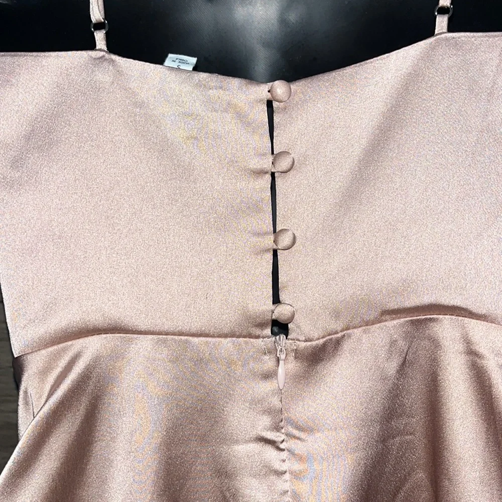 Silk Romper Slip