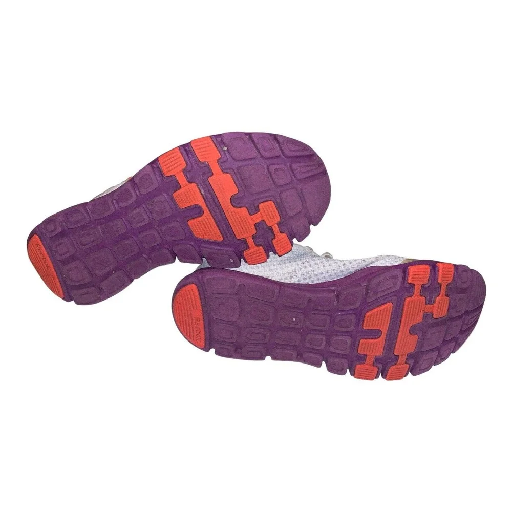Reebok Women's Your Flex Trainette J90620 White Purple Running Shoes Size 9