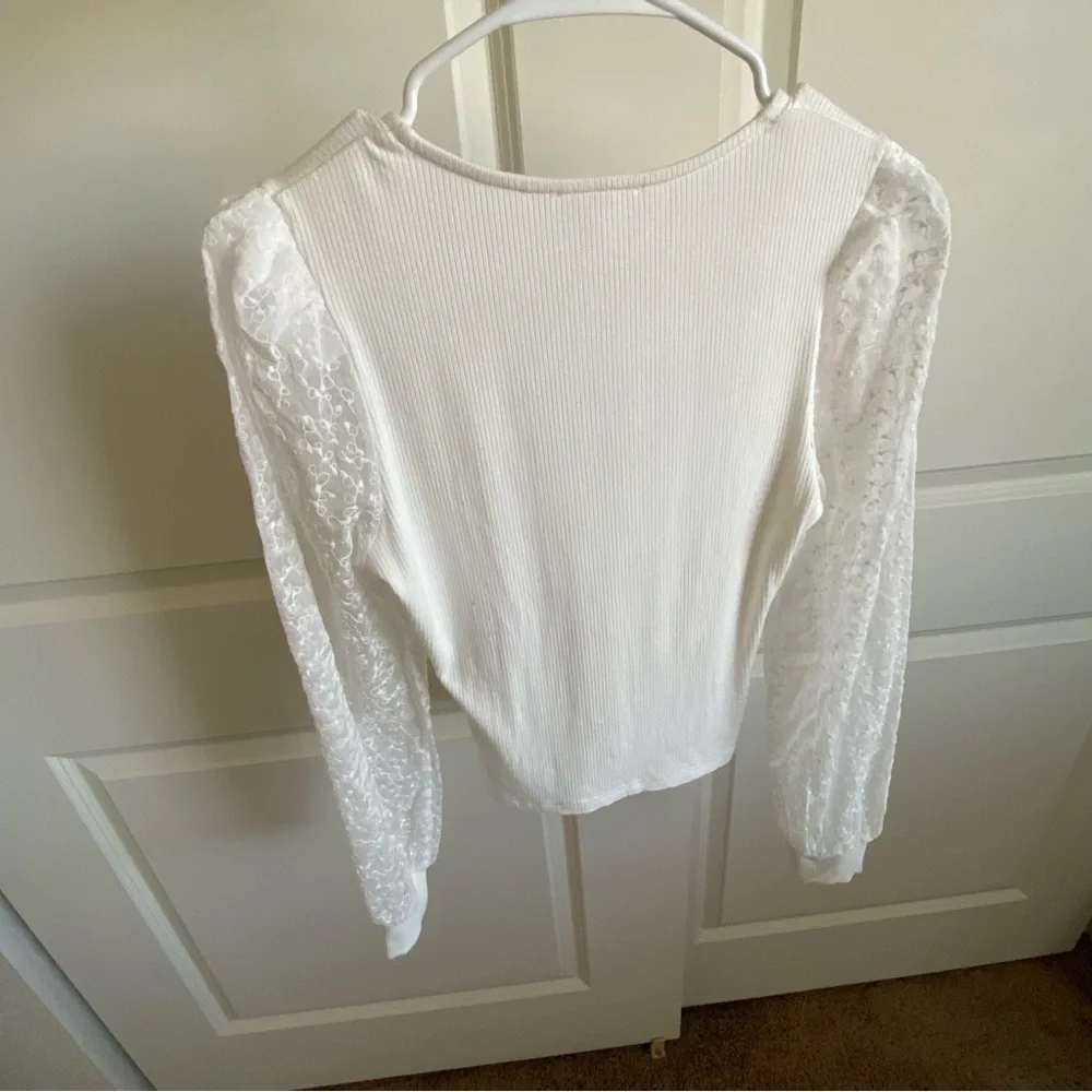 Heart loom blouse