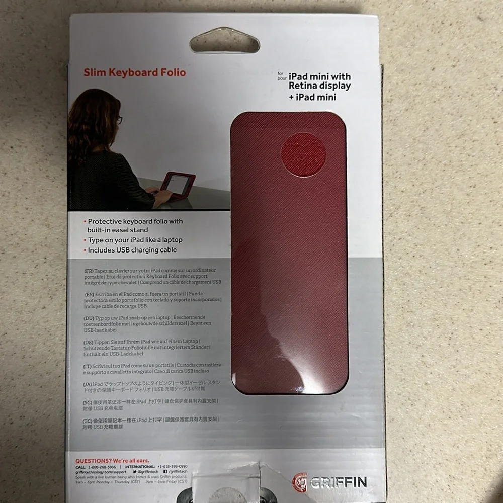 griffin built keyboard brand