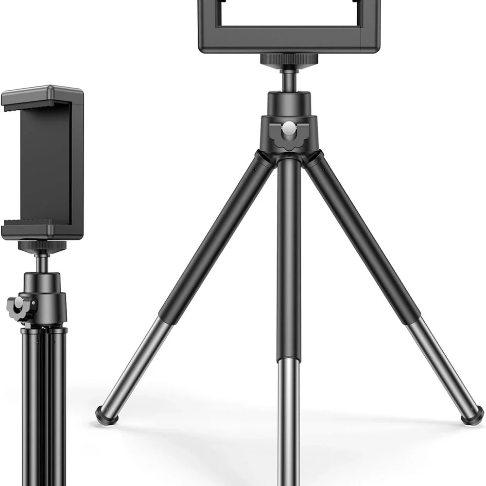 Lightweight Mini Tripod, Tripod Mount Cell Phone Holder Table Stand