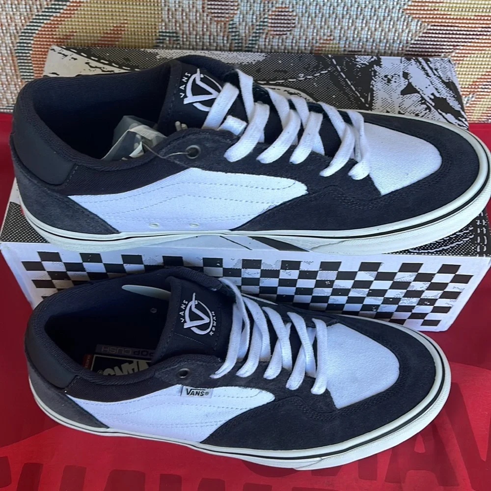 Vans Men’s Rowan Dark Navy/White VN0A5JICCZP Sneakers